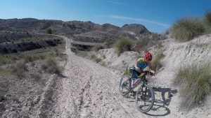Ascenso del jamón de la rambla del Chorro por Kronxito a pie por Comunidad Biker MTB