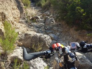 Pedregal en la Rambla de la Cerverosa y el Barranco Mulo por Comunidad Biker MTB